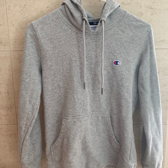 Champion Sweaters - Champion Reverse Weave Grey Hoodie